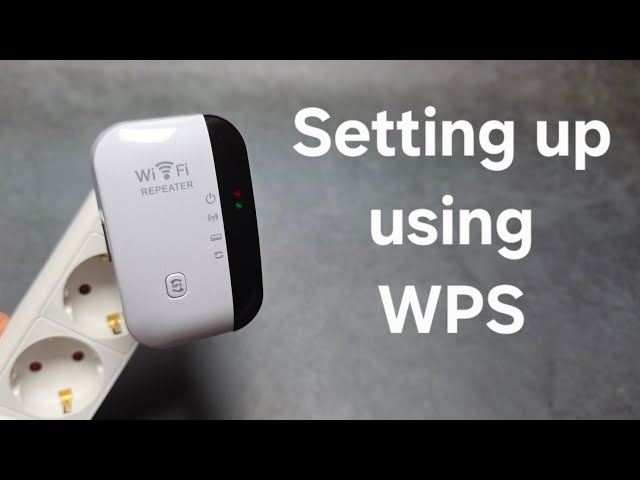 How to Setup WiFi Repeater using WPS - Wireless WiFi Range Extender