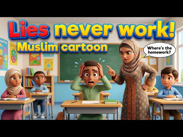 Why Lying Never Works | Islamic Cartoon & Islamic Series | Musa & Amina