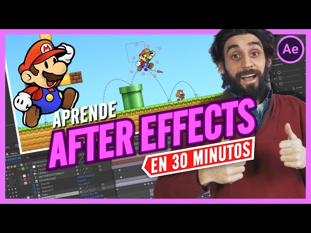 AFTER EFFECTS TUTORIAL FROM SCRATCH · BEST FOR BEGINNERS!