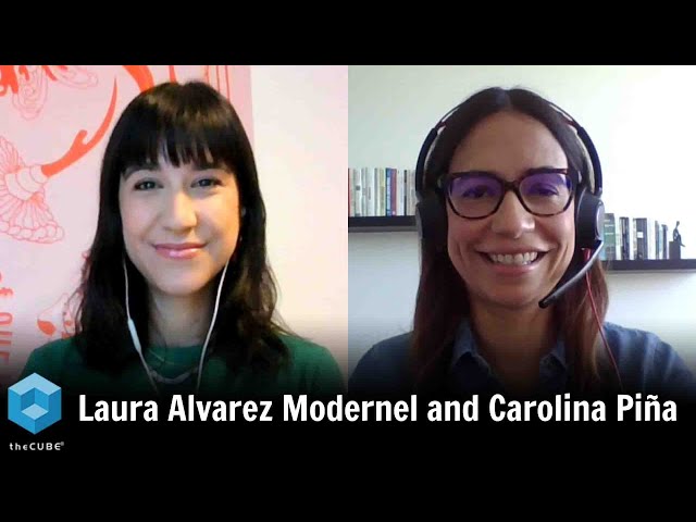 Laura Alvarez Modernel, AWS & Carolina Piña, AWS | Women in Tech: International Women's Day