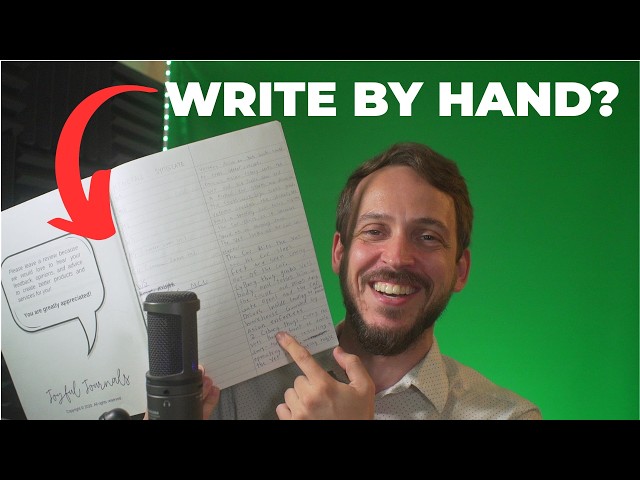 I Stopped Writing Screenplays on My Computer (This Method Changed Everything)