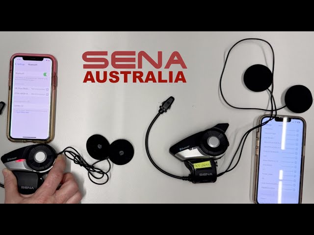 SENA 20S-EVO Phone & Bluetooth pairing