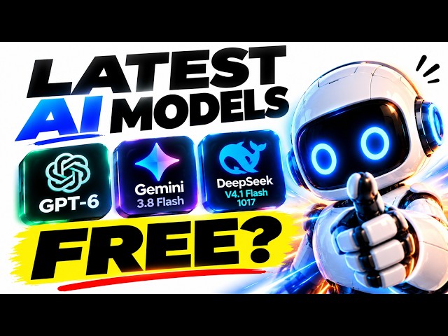 Free AI Models? GPT 6 Astra , Gemini 4 Argon & DeepSeek V4.1 + More!