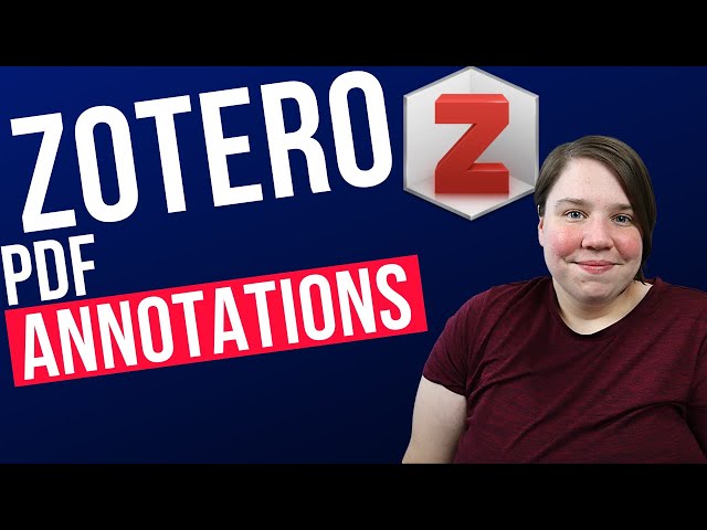 How to Annotate PDFs in Zotero | Highlight, create notes, and capture PDF screenshots