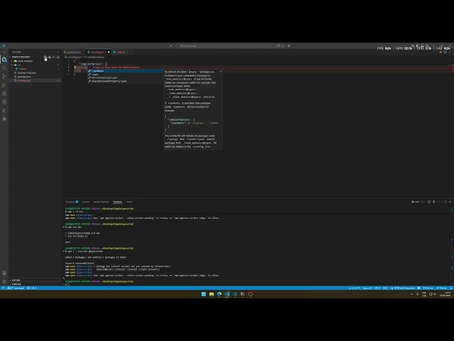 Simple Typescript + Nodejs