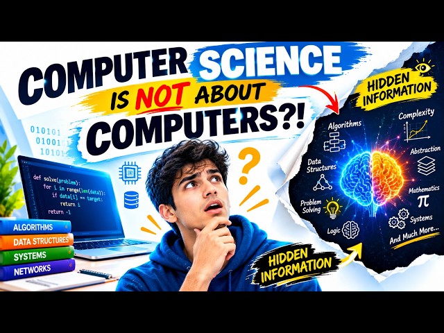 Computer Science Is NOT About Computers!  The Real Meaning Explained