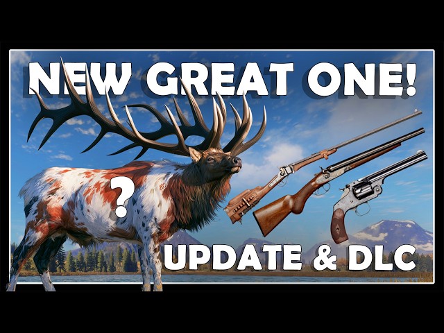 NEW GREAT ONE CONFIRMED + OLD WEST WEAPON PACK & UPDATE! | theHunter COTW