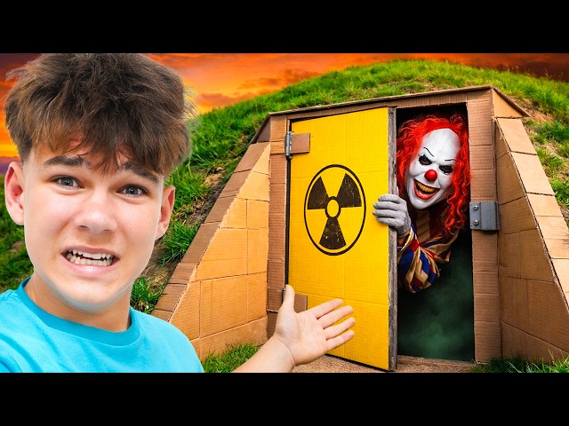 I Spent 24 Hours in a Giant Cardboard Bunker… It Got Dangerous