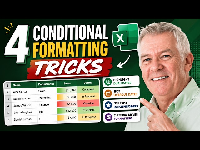 Make Excel Work for You with These 4 Conditional Formatting Tricks