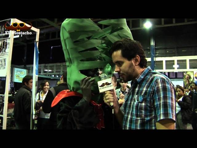 El Mostacho en el Caracas Comic Con