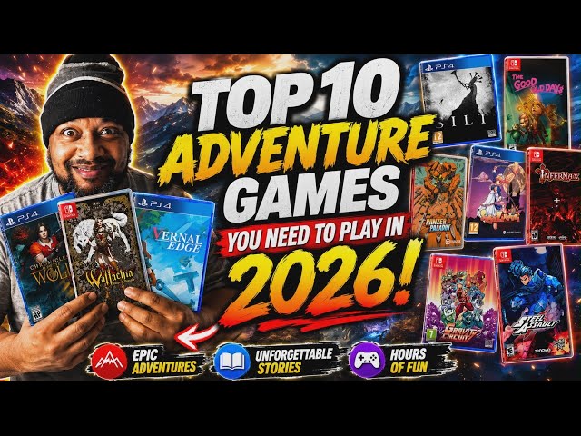 Top 10 Must-Play Indie Adventure Games in 2026!