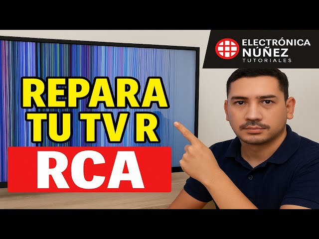 Tu TV RCA Tiene Líneas de Color? Arréglalo Ya