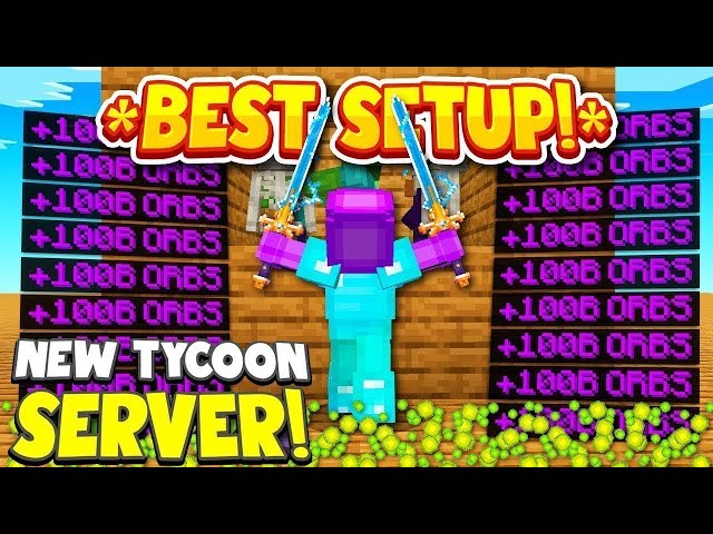 MY *RICHEST* 24 HOURS EVER ON *NEW* TYCOON SERVER! | Tycoon dungeons| 1.20+ Minecraft Server To Join