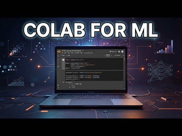 Machine Learning Starts Here! Google Colab Beginner Setup [01/15]