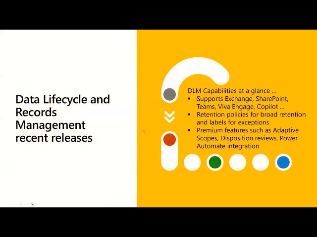 Data Lifecycle Management & Records Management (DLM & RM) Services