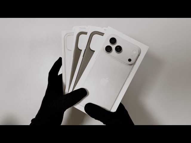 Unboxing iPhone 18 Pro Max Silver & 4K Cinematic Camera Test