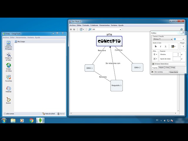 CÓMO USAR CMAPTOOLS