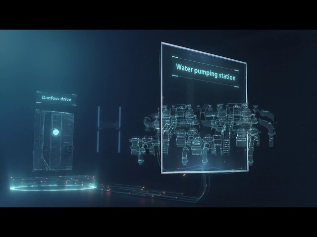 Intelligent Danfoss drives make water pumping stations smarter