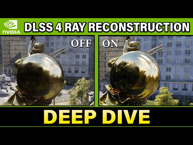 DLSS Ray Reconstruction Image Quality Comparison Deep Dive