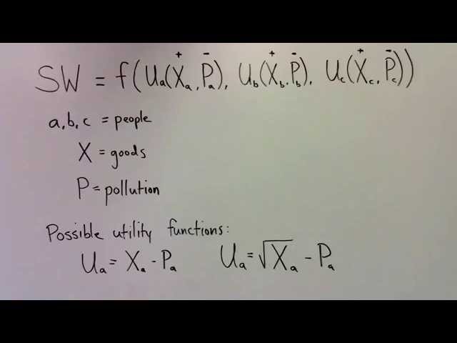 Technical Lecture 2: Social welfare functions