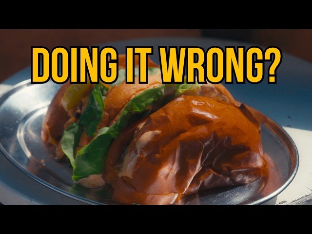 Only ONE Way to Make a Smash Burger (You're doing it wrong)