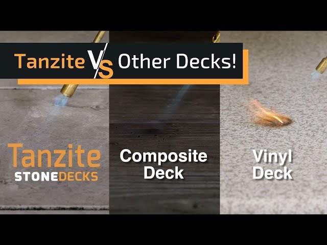 7 Tough Tests to Compare Tanzite StoneDecks to Other Deck Materials