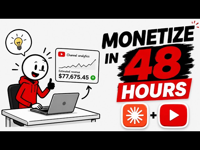 Claude Code (Free) + Stickman = Monetized in 48 Hours