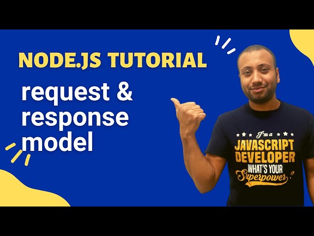 node js bangla tutorial 7 : http res, req model and status code