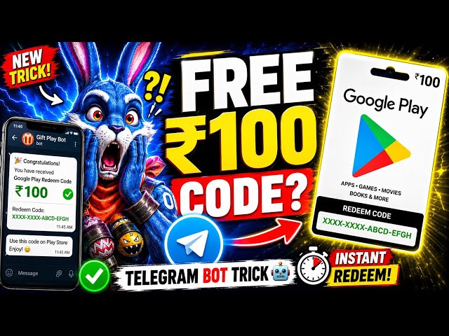 I GOT FREE REDEEM CODE FROM THIS SECRET TELEGRAM BOT🔥🤯