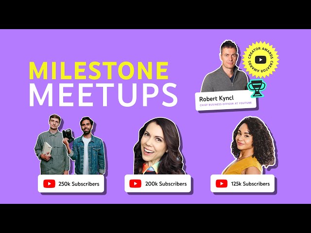 Milestone Meetups: Creators Share the Secrets to Their Success