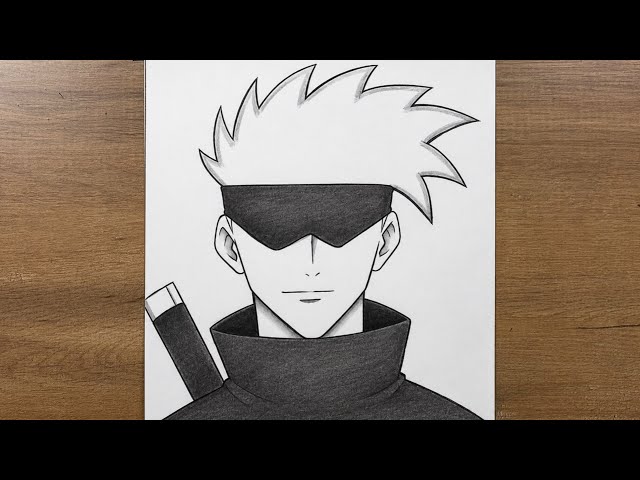 How to Draw Gojo Satoru for Beginners | Easy Sketch Step by Step ⭐