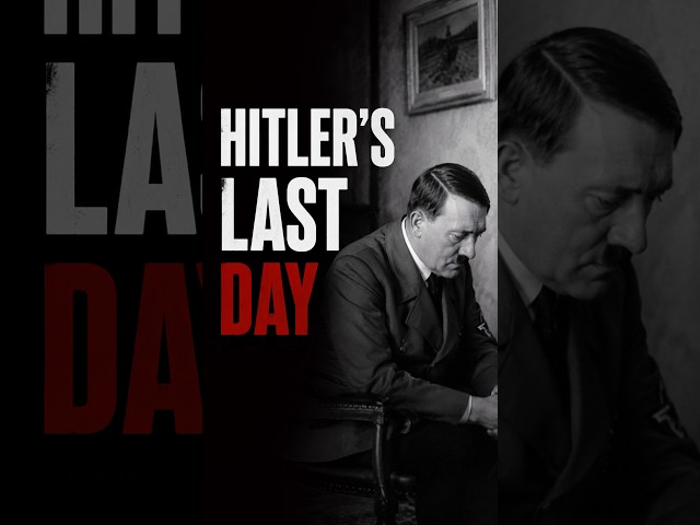 What Did Hitler Do On His Last Day?