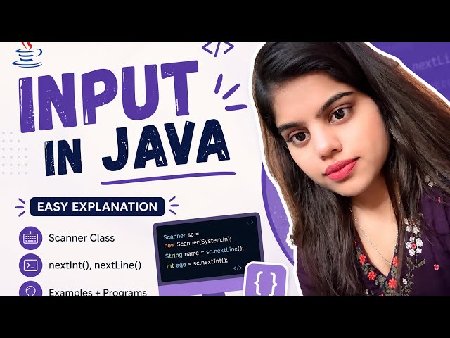 Input in Java | Perfect for beginners 💻☕#Java #JavaProgramming #JavaTutorial #icse #JavaForBeginners