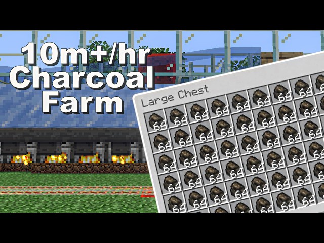 This Charcoal Farm Makes INSANE Money on Donut SMP 💰