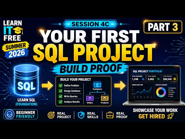 SQL Projects for Beginners | Mistakes, Practice & Portfolio Ideas!