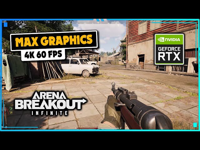 Arena Breakout: Infinite Gameplay PC Ultra Graphics 4K 60FPS | New Free FPS PC Game