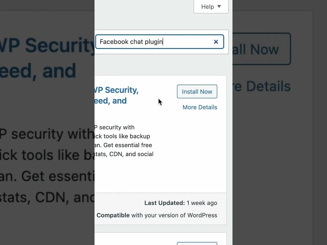 How to add Facebook chat to WordPress 2023