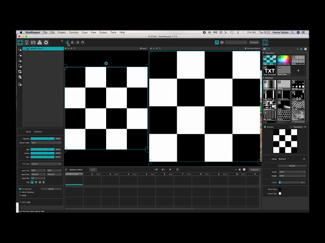Spacial Scanning mad mapper