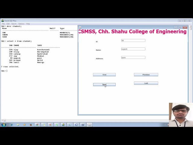 65 Advanced Java Tutorial | GUI Swing Scrollable ResultSet | Computer Science Project | adv java