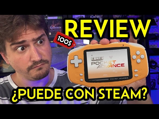 IS THIS THE BEST $100 EMULATION CONSOLE AND CAN IT RUN STEAM? - KONKR Pocket Advance Review