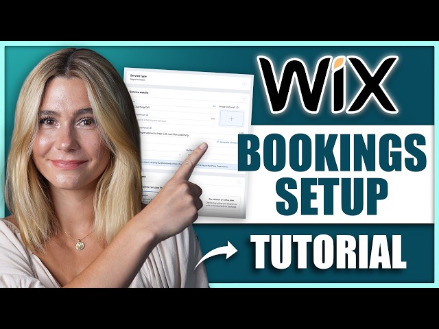 How to Set Up Wix Bookings for Services, Appointments, or Classes