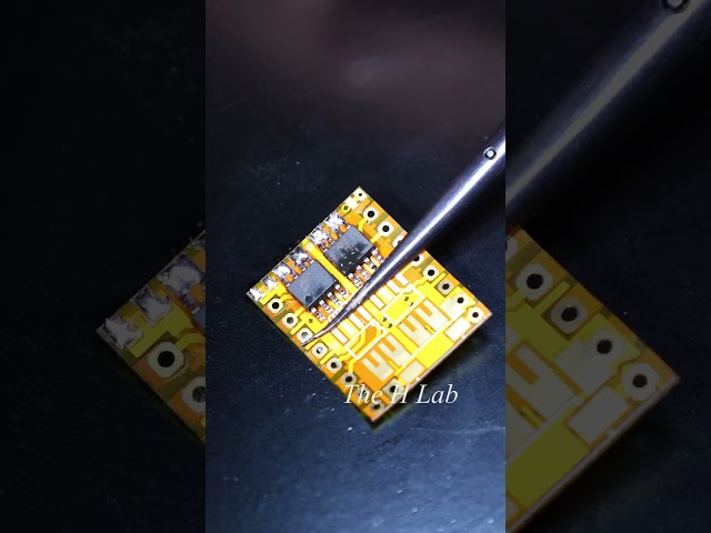 Thinnest Motor Driver for ESP32C3 Super Mini | The H Lab #shorts