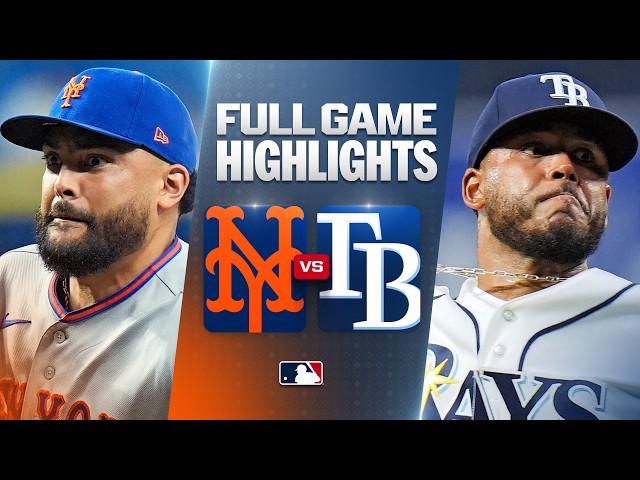 METS vs. RAYS: Official Full Game Highlights (September 1) | 2026 MLB Season