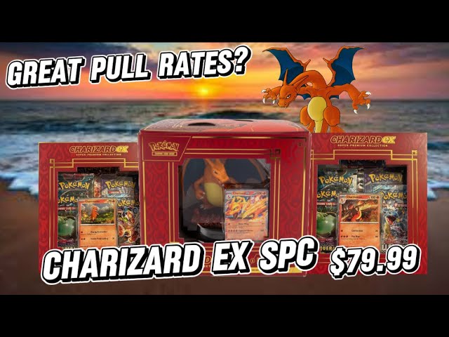 Pokemon charizard ex SPC box opening great pull rates?