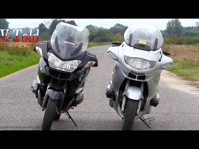 BMW R1200RT vs R1150RT - old vs new