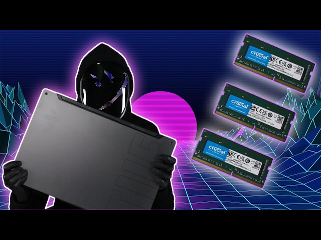 How to Upgrade laptop RAM - ASUS TUF Gaming F17