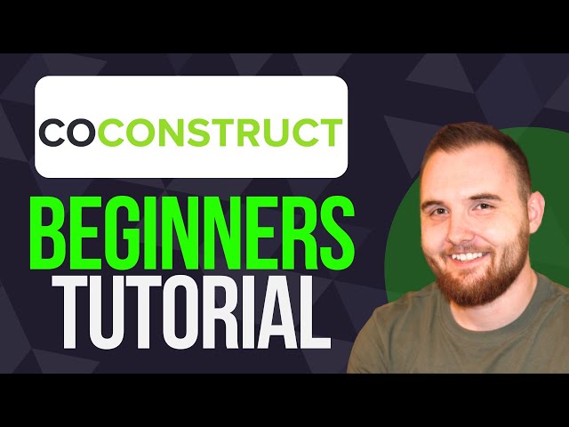 CoConstruct Tutorial for Beginners (2025) Construction Project Management
