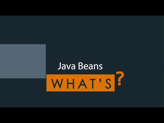 Java Beans