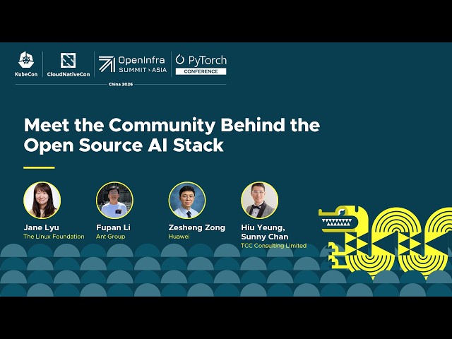 Meet the Community Behind the Open Source AI Stack - Panel