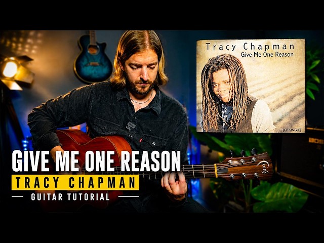 Master the Barre Chord Groove: Tracy Chapman "Give Me One Reason" Guitar Lesson